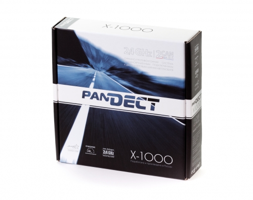 Автосигнализация с 2-ух стороней связью и автозапуском Pandora X-1000 Pandora X-1000. Технические характеристики X-1000.